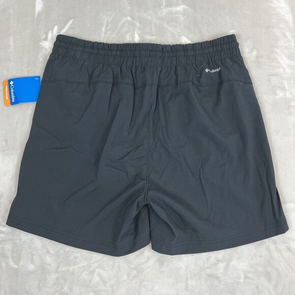 Columbia Shorts Womens Large Black Onmi Shade Elastic Waist Hiking Outdoor NWT - Picture 8 of 10